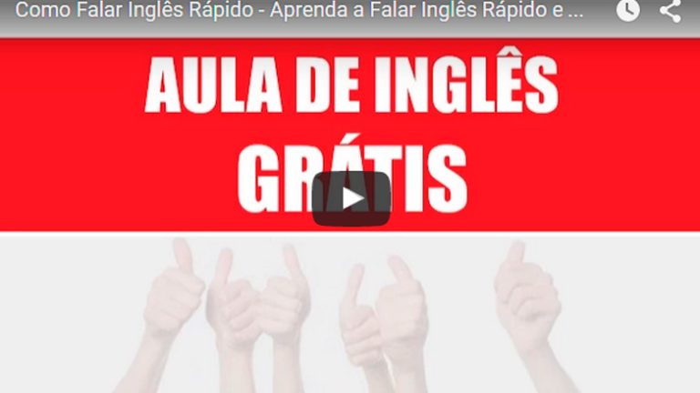 Curso de Inglês: Perca o Medo de Falar Inglês!