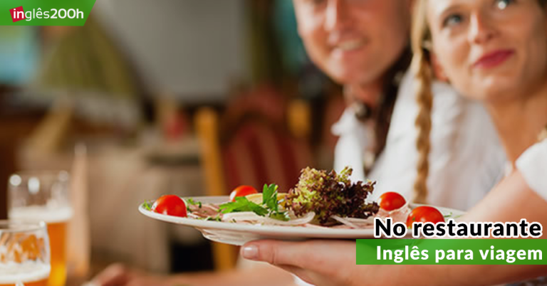 Inglês para viagem | No restaurante