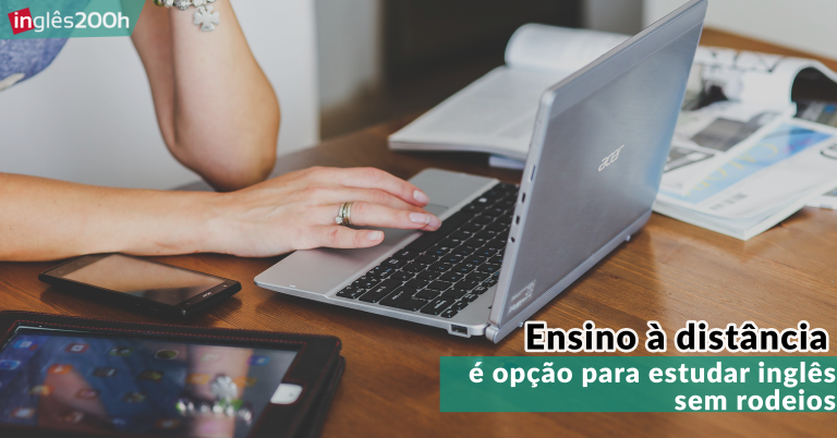 Ensino à distância é opção para estudar inglês sem rodeios
